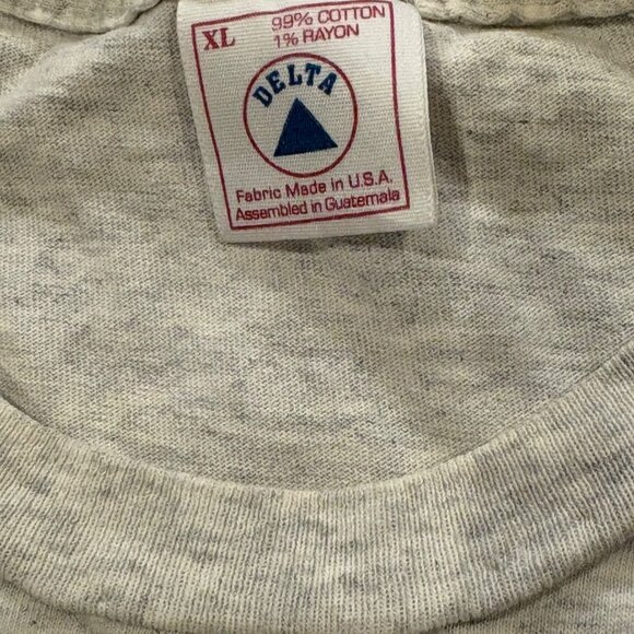 Vintage 1997 New England Patriots AFC Champions Caricature T-Shirt Men's XL - Picture 8 of 8